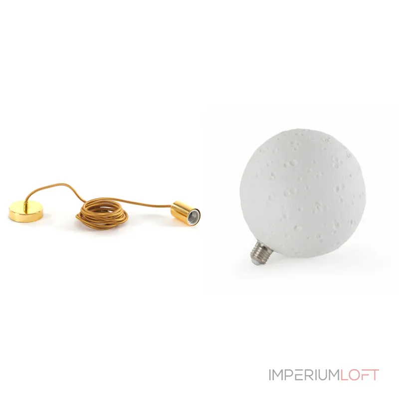 Подвесной светильник Seletti Луна Bulb Big от ImperiumLoft