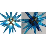 Подвесная люстра Chandelier Star Blue