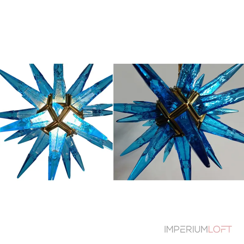 Подвесная люстра Chandelier Star Blue