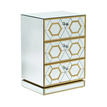 Комод Mirrored Commode 3 drawers