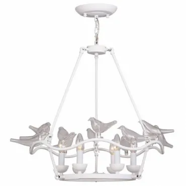 Подвесная люстра Dove Chandelier Glass Bird 6 White Подвесная люстра Dove Chandelier Glass Bird 6 White