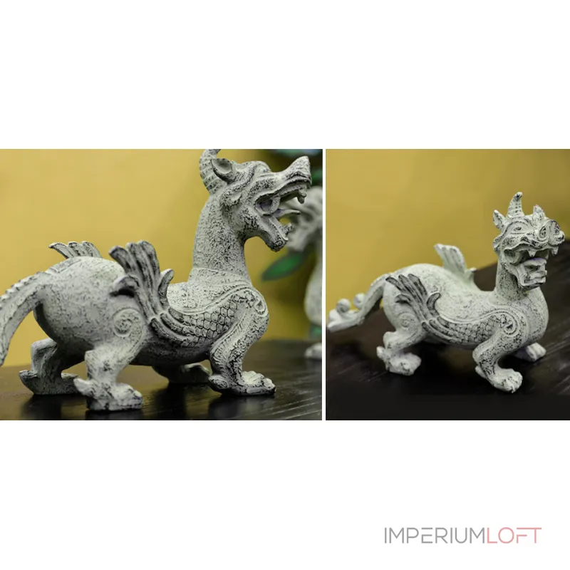 Статуэтка Китайский Дракон Gray от ImperiumLoft