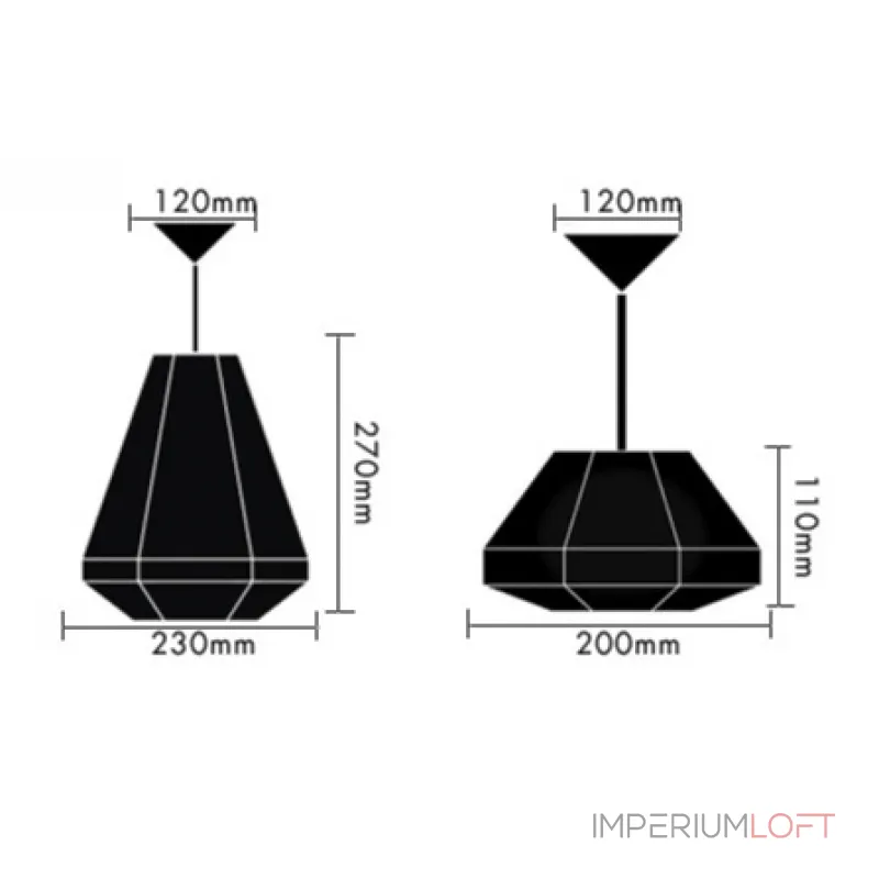 Подвесной светильник Cell Tall