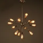 Подвесной светильник Loft Industrial Sputnik 13 Retro от ImperiumLoft