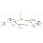 Люстра на штанге Адель Branching With Porcelain Disc BD 9