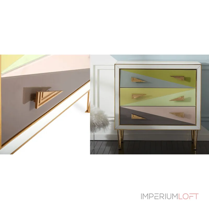 Комод Harlequin Three-Drawer Chest от ImperiumLoft