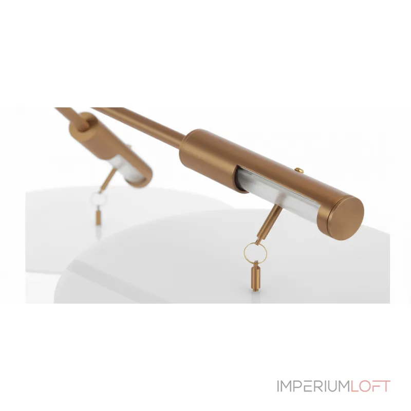 Люстра на штанге Адель Branching With Porcelain Disc BD 9