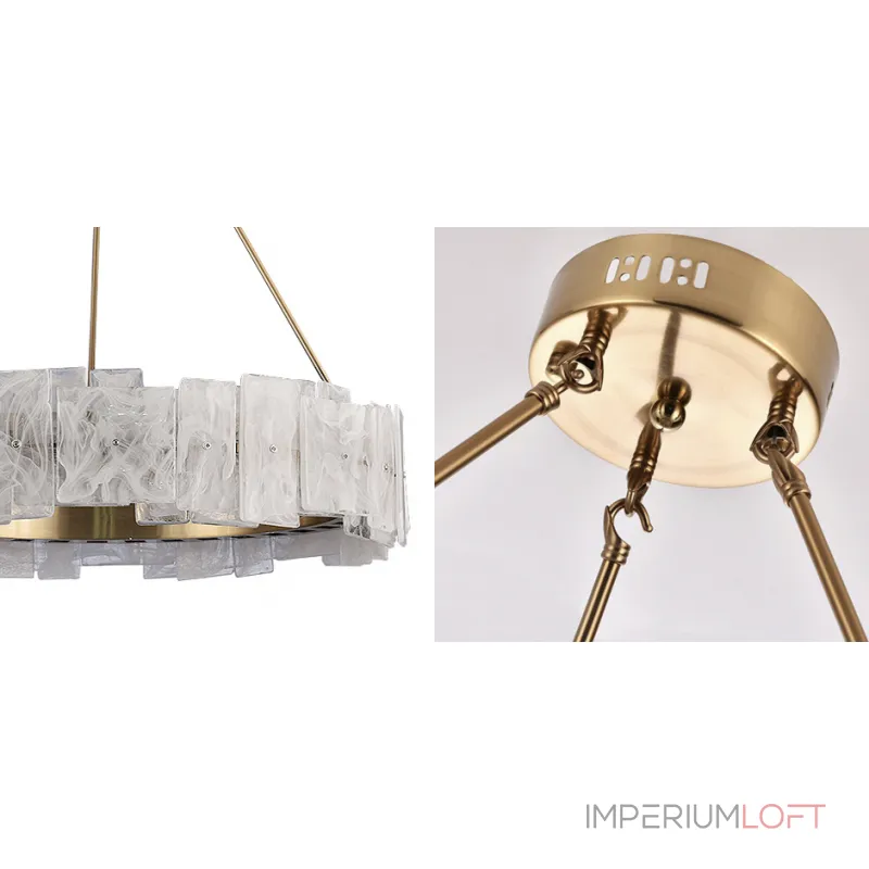 Подвесная люстра Frost Patterns & Brass D60