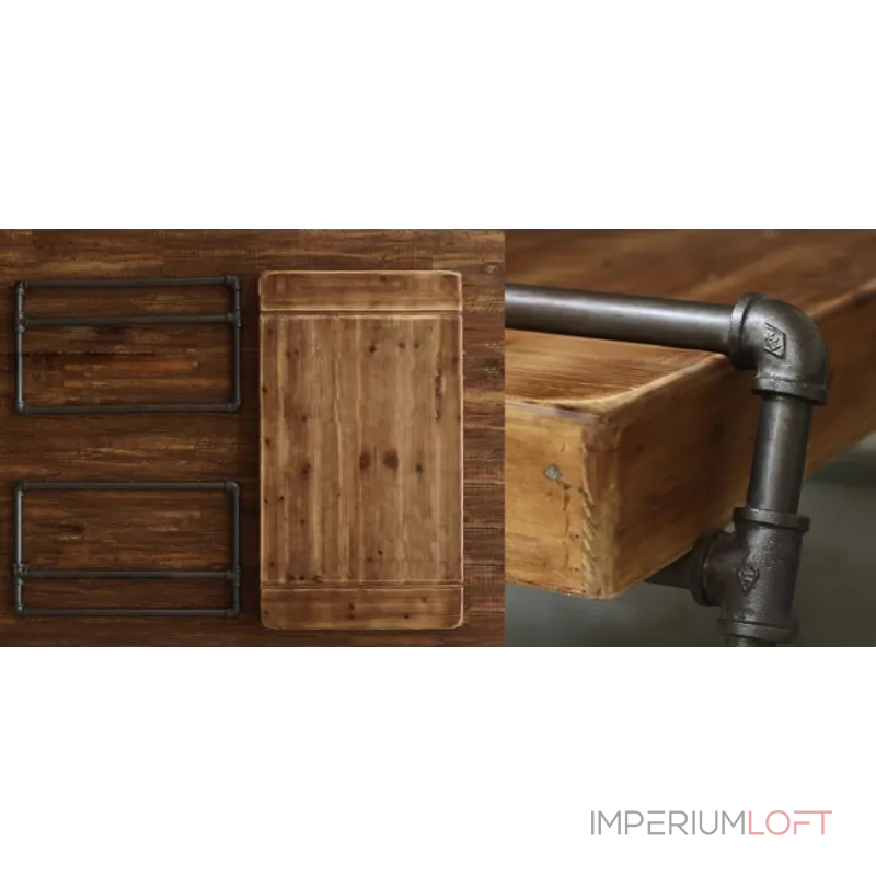 Стол Loft Tube от ImperiumLoft