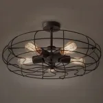 Потолочная люстра Grinder Top Loft Industrial Mill