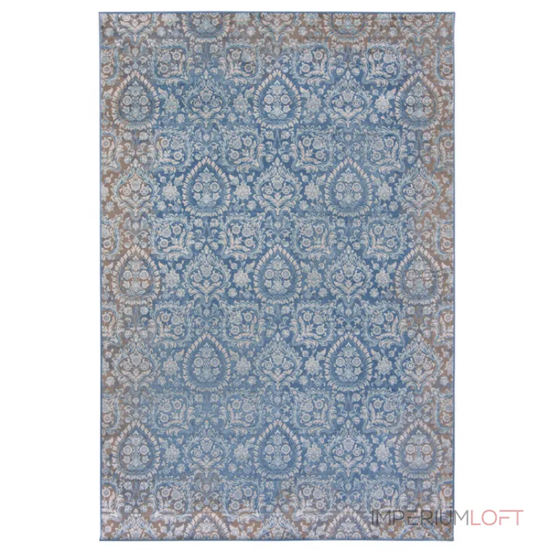 Ковёр из вискозы Indian pattern Blue от ImperiumLoft Ковёр из вискозы Indian pattern Blue от ImperiumLoft