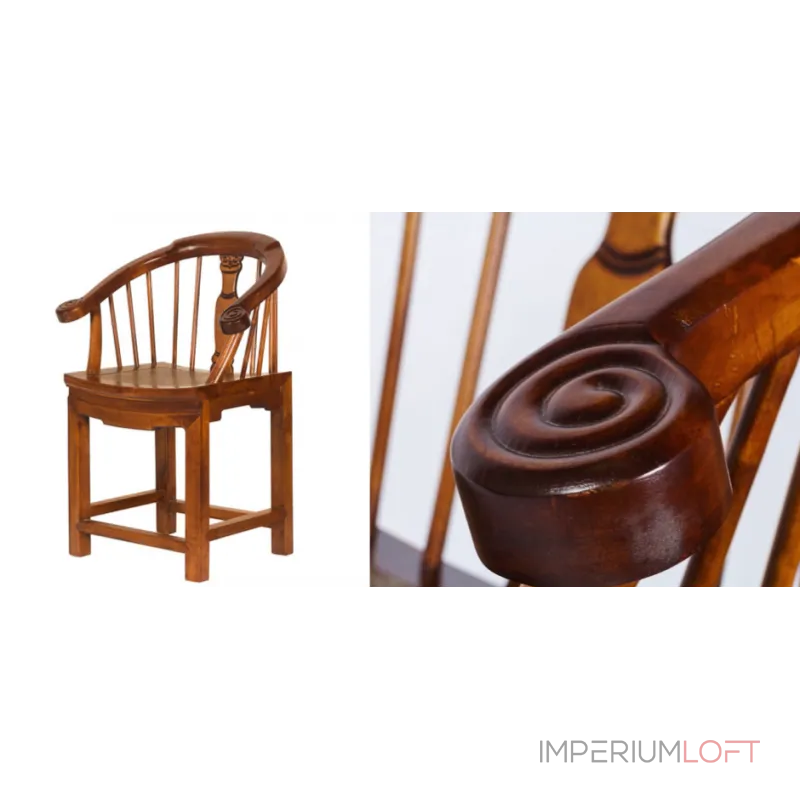 Кресло Chinese Armchair Rotang от ImperiumLoft