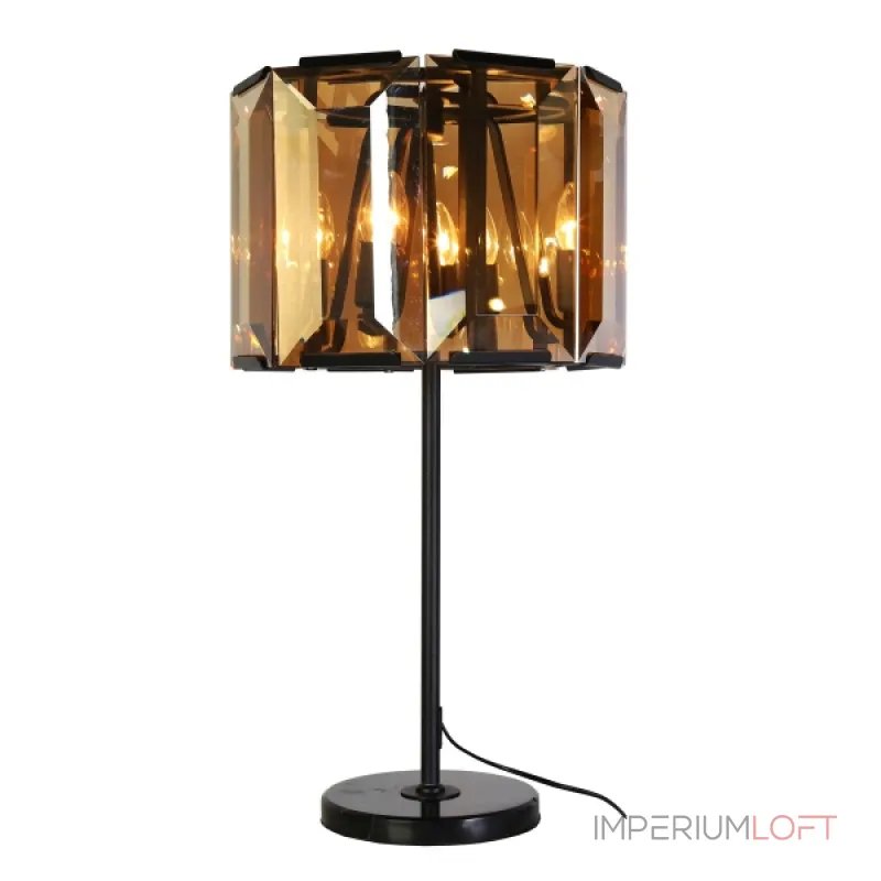 Настольная лампа Harlow Crystal Round Table Amber от ImperiumLoft Настольная лампа Harlow Crystal Round Table Amber от ImperiumLoft