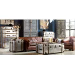 RH Richards Polished Aluminum Trunks Chest от ImperiumLoft