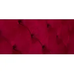 Кровать двуспальная с изголовьем красная Button от ImperiumLoft