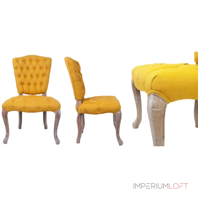 Стул French chairs Provence Gara Yellow Chair от ImperiumLoft