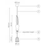 Светильник Белка karman Sherwood e robin SE151 BB INT-Pink от ImperiumLoft