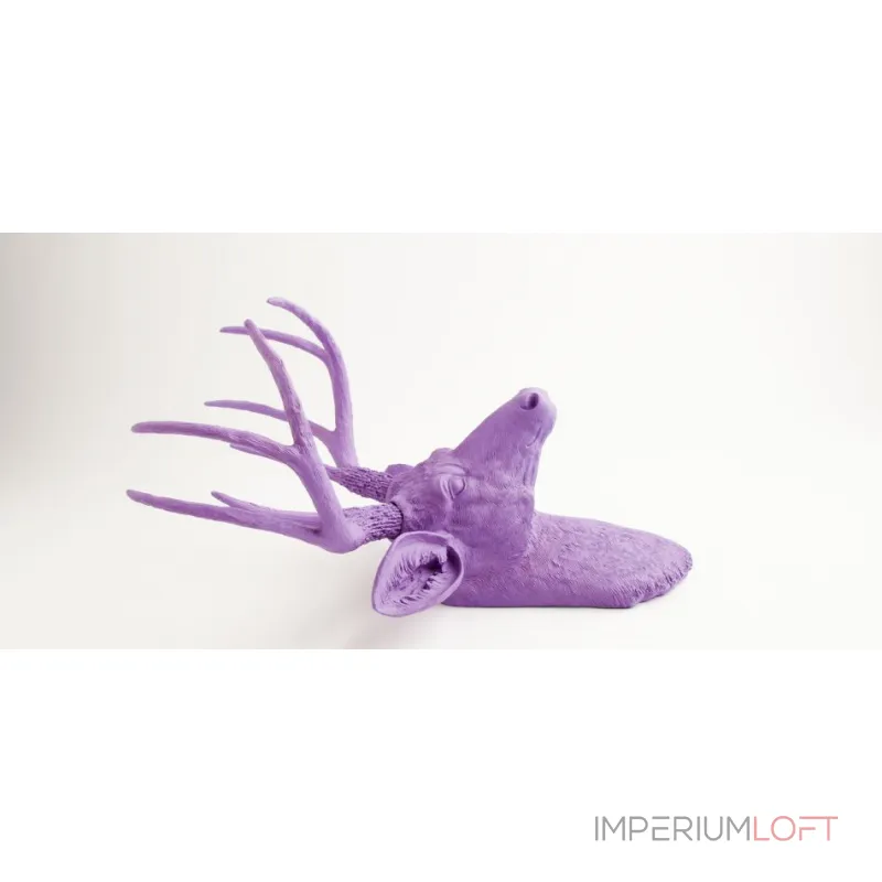 Голова оленя - Фиолетовая от ImperiumLoft