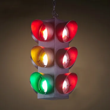 Подвесной светильник Светофор Loft Traffic Light Pendant Подвесной светильник Светофор Loft Traffic Light Pendant