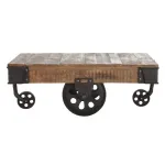 Кофейный стол на колесах Factory Cart Coffee Table от ImperiumLoft