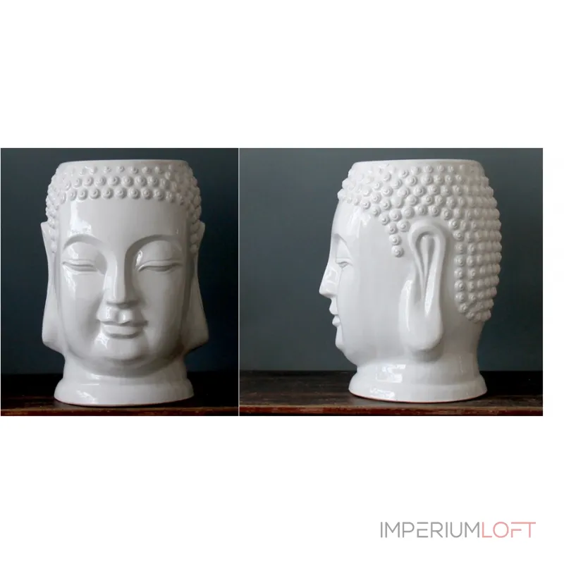 Керамический табурет White buddha от ImperiumLoft Керамический табурет White buddha от ImperiumLoft