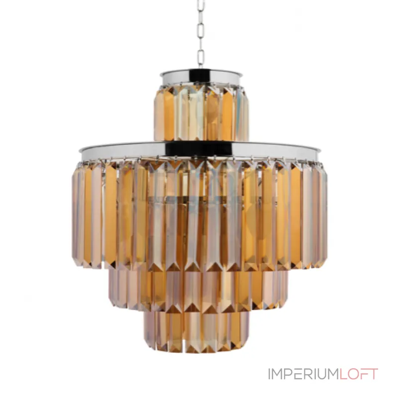 Подвесная люстра RH 1920s Odeon Smoke Chandelier 50/4 Подвесная люстра RH 1920s Odeon Smoke Chandelier 50/4