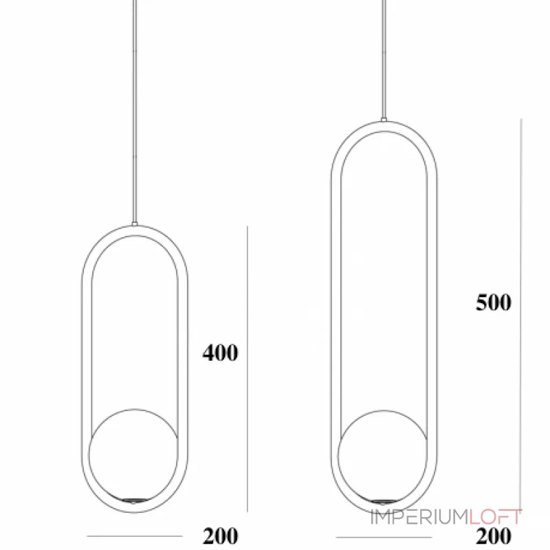 Подвесной светильник B.LUX C Ball S1 Pendant Light от ImperiumLoft