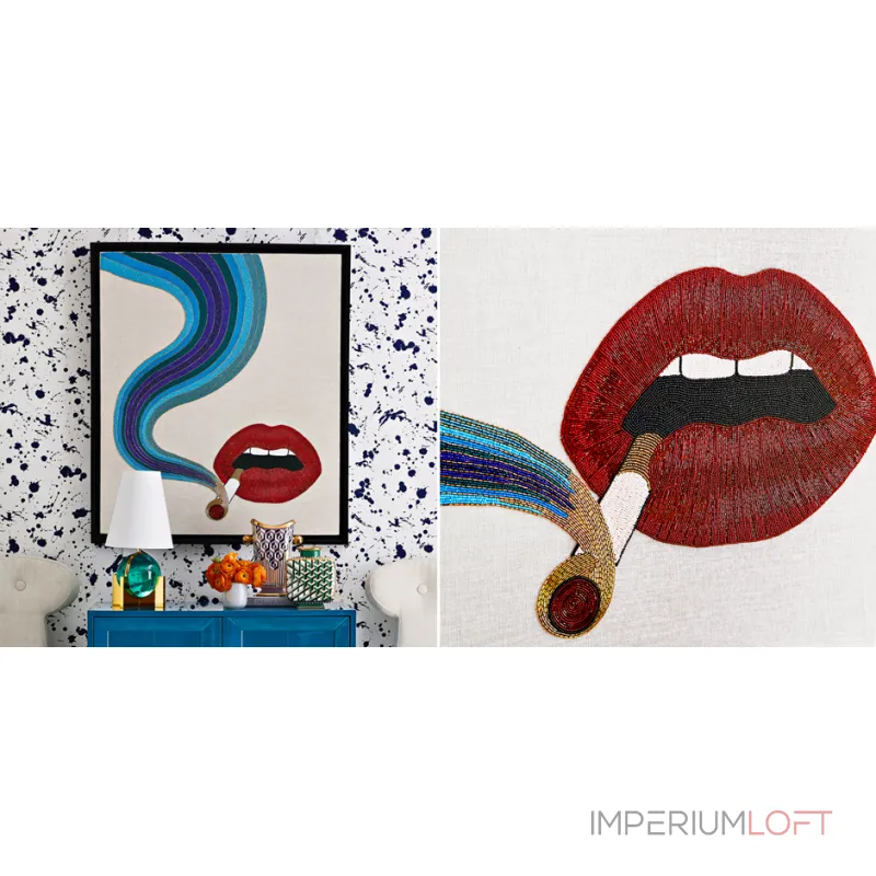 Smolder Beaded Wall Art панно из бисера от ImperiumLoft