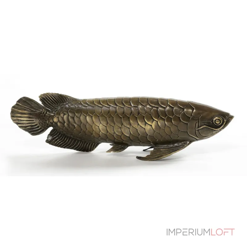 Декоративная статуэтка "Рыба Античная бронза" от ImperiumLoft