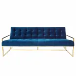 Софа Navy Velvet Apartment Sofa от ImperiumLoft