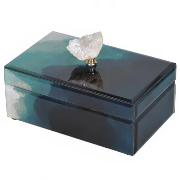Шкатулка Azure горный хрусталь L