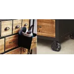 Комод на колесах Rolling Loft Industrial 12 Box от ImperiumLoft