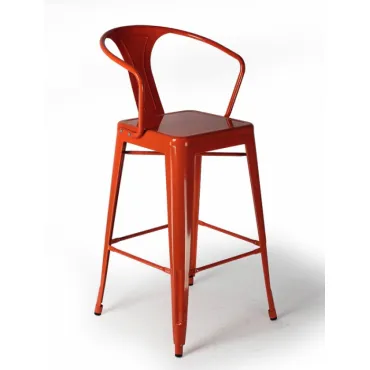 Барный стул Tolix Bar Stool 75 Armchair Backed Барный стул Tolix Bar Stool 75 Armchair Backed