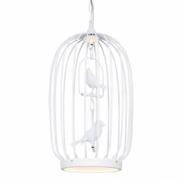 Подвесная люстра Birdcage Chandelier Two White