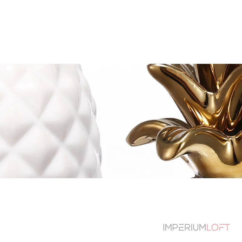 Аксессуар Pineapple White & Gold от ImperiumLoft