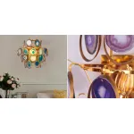 Настенный светильник Agate Multicolored Bra от ImperiumLoft