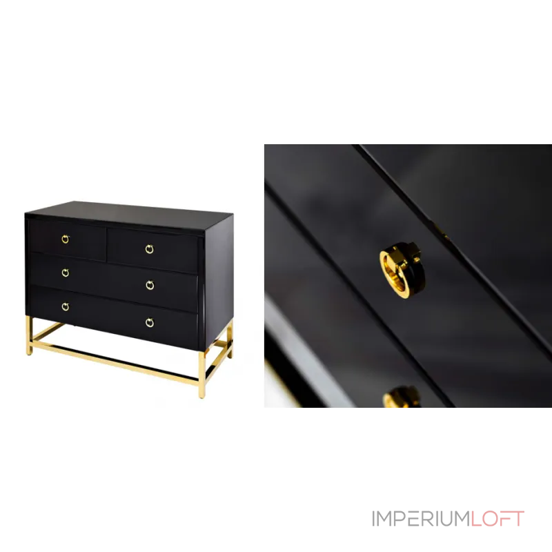 Комод Black Gold Comode от ImperiumLoft