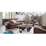 Кофейный стол на колесах Factory Cart Coffee Table от ImperiumLoft