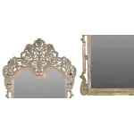 Зеркало из массива тика с растительным орнаментом от ImperiumLoft