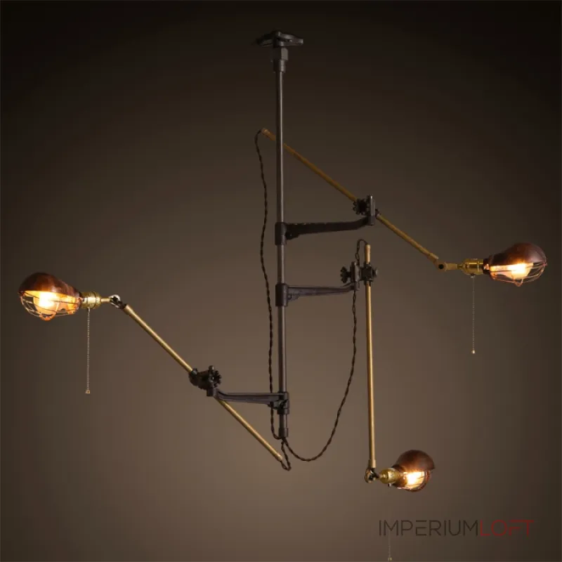 Потолочный светильник Steampunk Extension Pole от ImperiumLoft Потолочный светильник Steampunk Extension Pole от ImperiumLoft