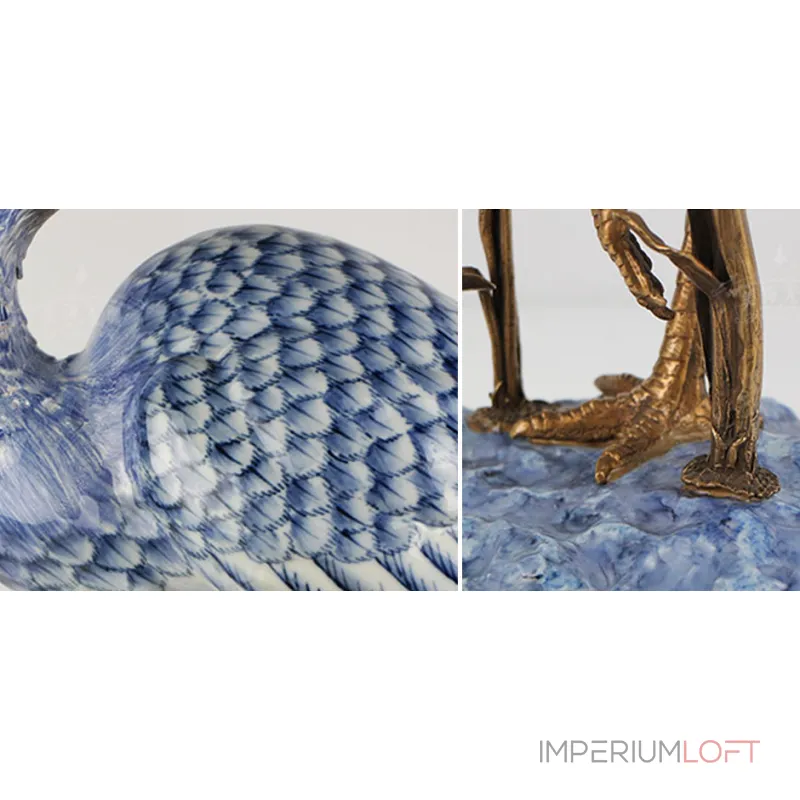 Декоративная статуэтка Цапля Бенну  от ImperiumLoft