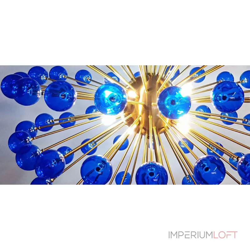 Подвесная люстра BLUE MURANO SPUTNIK DV5513 Подвесная люстра BLUE MURANO SPUTNIK DV5513