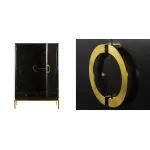 Шкаф China Rack Black от ImperiumLoft