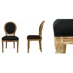 Стул French chairs Provence Black Chair от ImperiumLoft