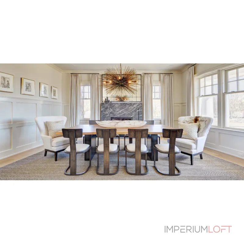 Люстра на штанге ASTRA Chandelier Sputnik Brass