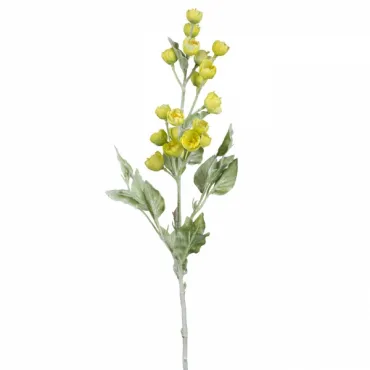 Декоративный искусственный цветок Yellow Inflorescence Декоративный искусственный цветок Yellow Inflorescence
