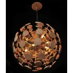 Подвесная люстра Wooden Glowworm Sphere