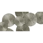 Арт-объект Apollo Silver Wall Plaque Disc от ImperiumLoft