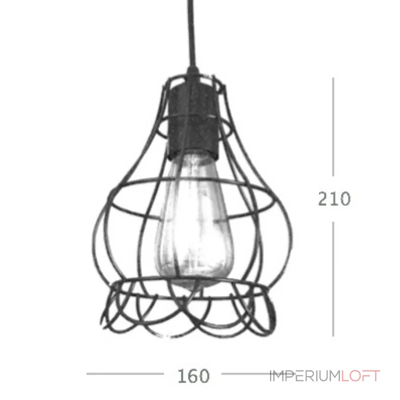 Cветильник Loft Nest Cage №5 от ImperiumLoft Cветильник Loft Nest Cage №5 от ImperiumLoft