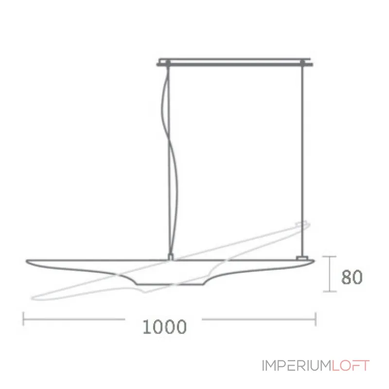 Подвесной светильник Coltrane от ImperiumLoft
